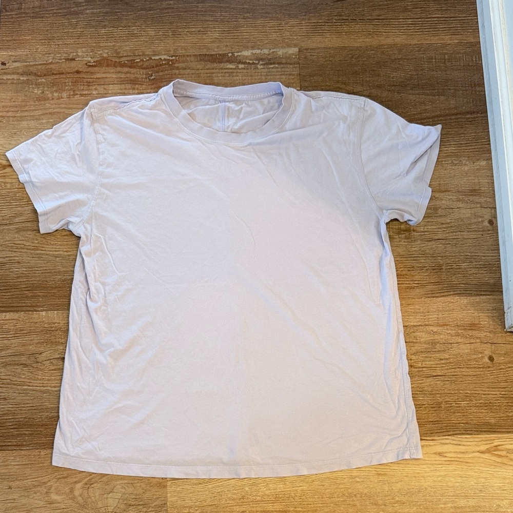 Lululemon light blue all yours T-Shirt size 8